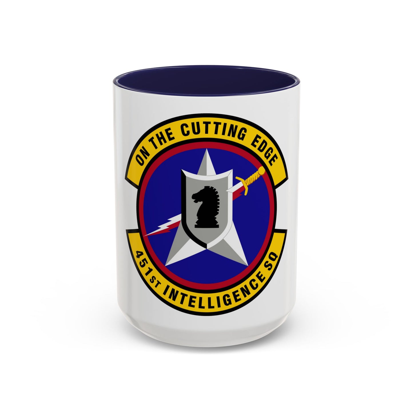 451 Intelligence Squadron ACC (U.S. Air Force) Accent Coffee Mug