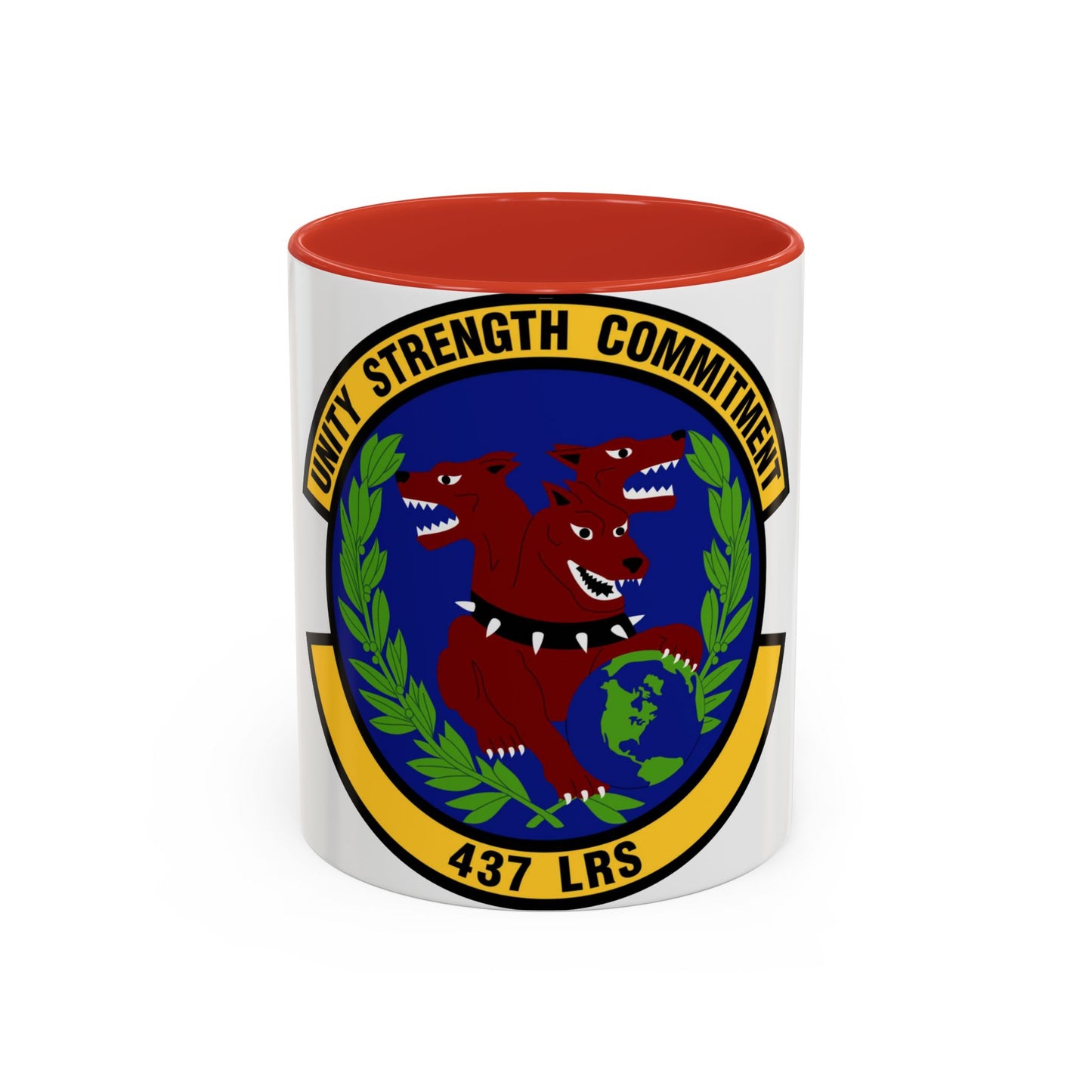 437th Logistics Readiness Squadron (U.S. Air Force) Accent Coffee Mug