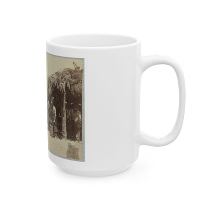Army Forge In Front Of Petersburg, Va. (U.S. Civil War) White Coffee Mug
