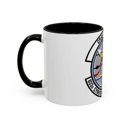 833 Cyberspace Operations Squadron ACC (U.S. Air Force) Accent Coffee Mug - Go Mug Yourself