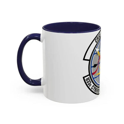 833 Cyberspace Operations Squadron ACC (U.S. Air Force) Accent Coffee Mug - Go Mug Yourself