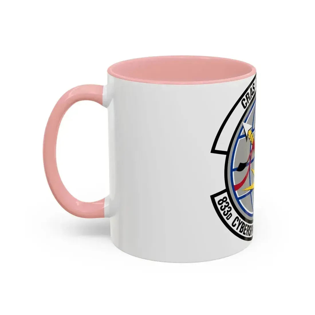 833 Cyberspace Operations Squadron ACC (U.S. Air Force) Accent Coffee Mug - Go Mug Yourself