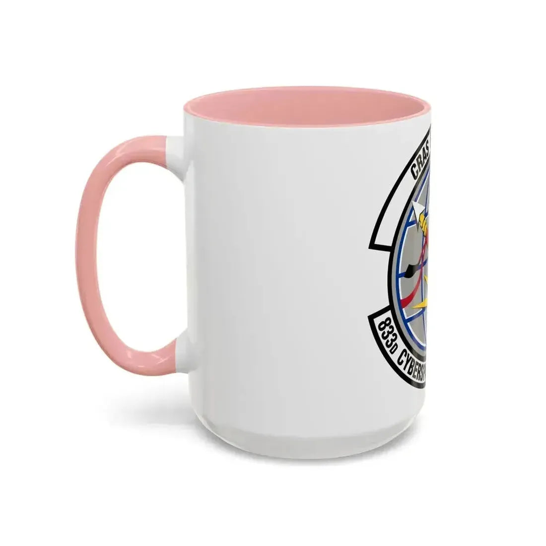 833 Cyberspace Operations Squadron ACC (U.S. Air Force) Accent Coffee Mug - Go Mug Yourself