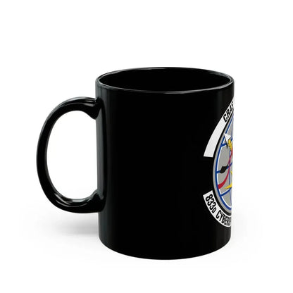833 Cyberspace Operations Squadron ACC (U.S. Air Force) Black Coffee Mug - Go Mug Yourself