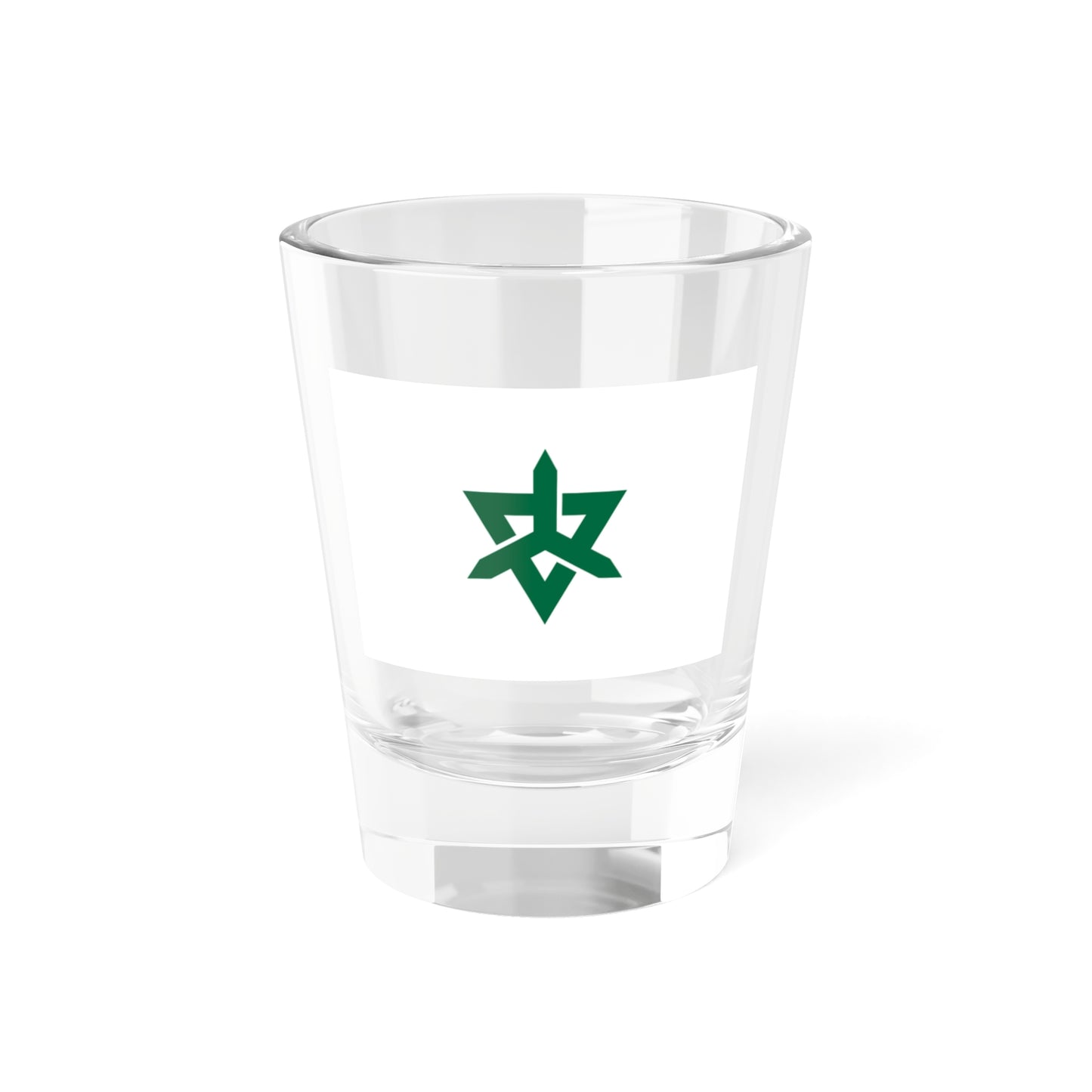 Flag of Higashimatsuyama Saitama (Japan) Shot Glass 1.5oz