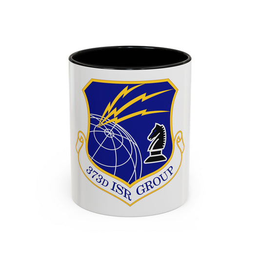373 Intelligence Surveillance and Reconnaissance Group AFISRA (U.S. Air Force) Accent Coffee Mug