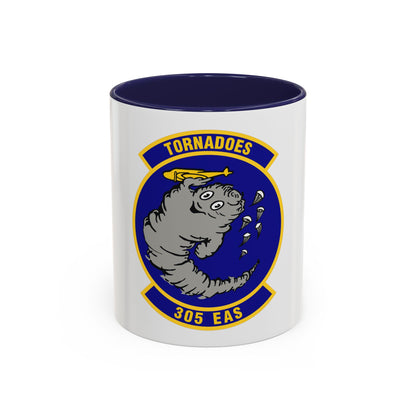 305th Expeditionary Airlift Squadron (U.S. Air Force) Accent Coffee Mug