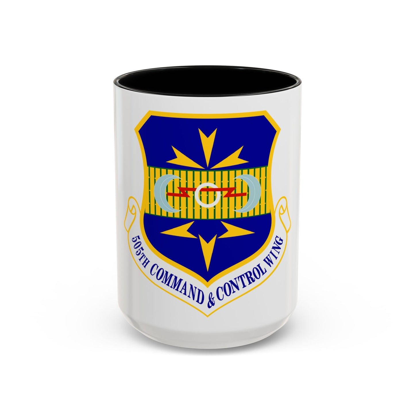 505th Command and Control Wing (U.S. Air Force) Accent Coffee Mug