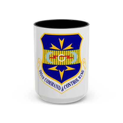 505th Command and Control Wing (U.S. Air Force) Accent Coffee Mug