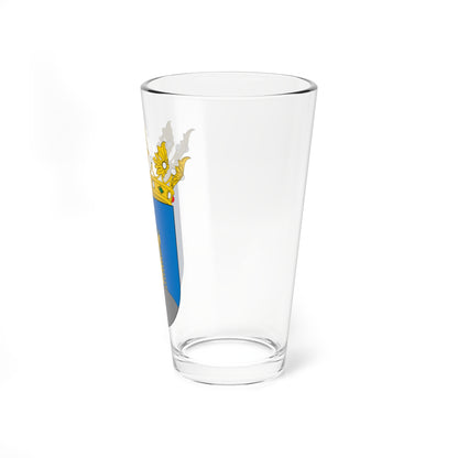 Escudo de Alozaina (Spain) (Coat of Arms) Pint Glass 16oz