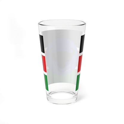 Flag of SSLM (South Sudan) Pint Glass 16oz
