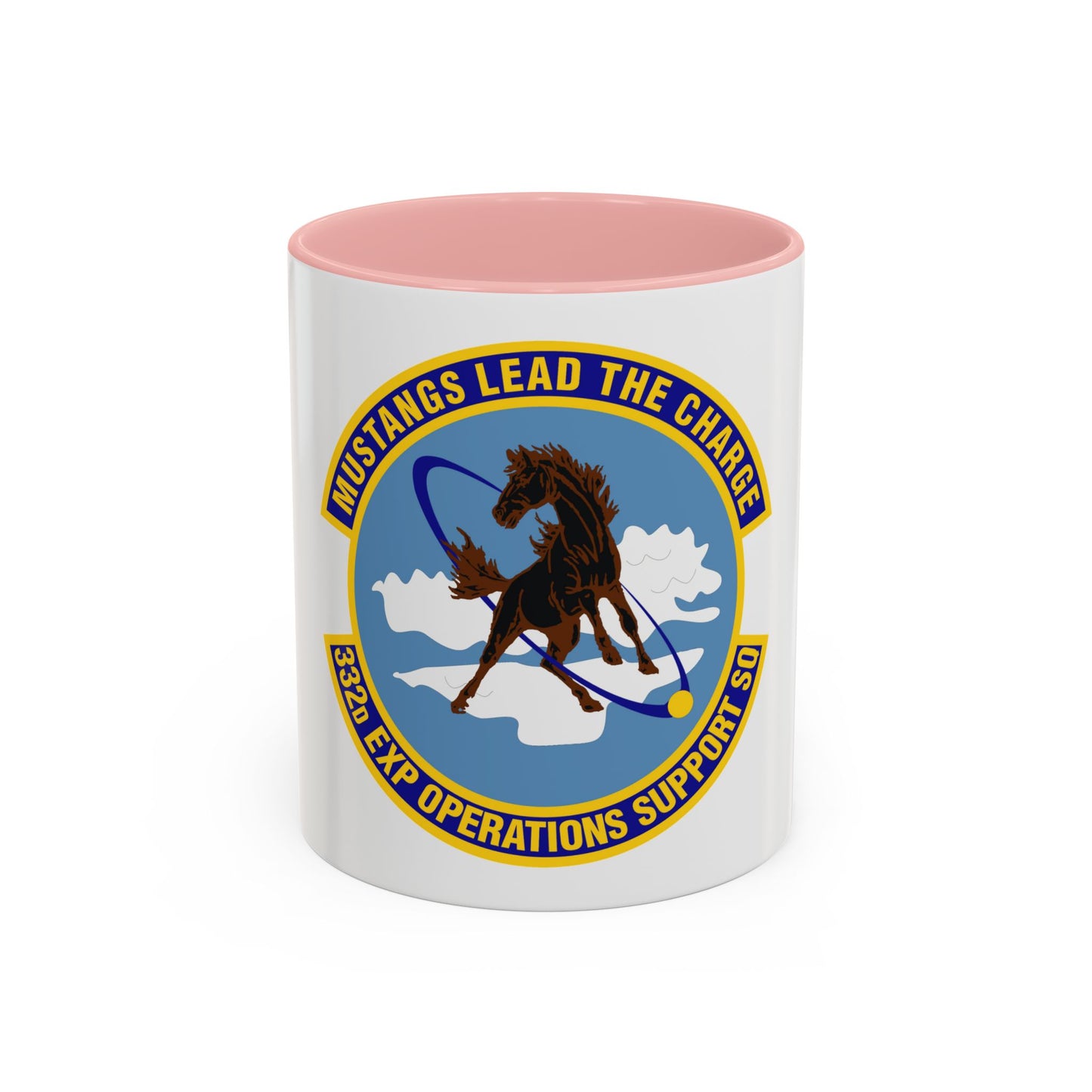 332d Expeditionary Operations Support Squadron (U.S. Air Force) Accent Coffee Mug