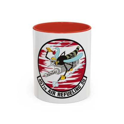 457th Air Refueling Squadron (U.S. Air Force) Accent Coffee Mug