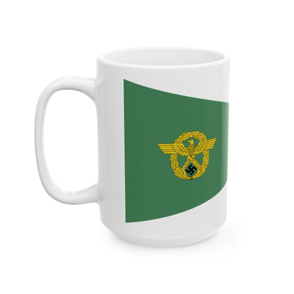 Autowimpel Wasserschutzpolizei 1938 (Germany) White Coffee Mug