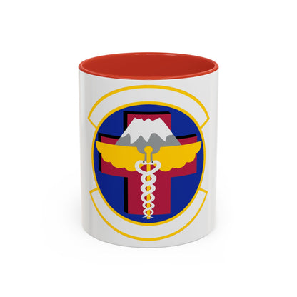 374 Healthcare Operations Squadron (U.S. Air Force) Accent Coffee Mug