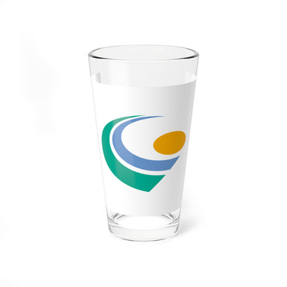 Flag of Gero Gifu (Japan) Pint Glass 16oz