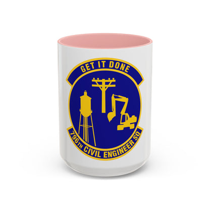 796th Civil Engineer Squadron (U.S. Air Force) Accent Coffee Mug