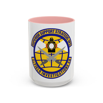 2d Field Investigations Squadron (U.S. Air Force) Accent Coffee Mug