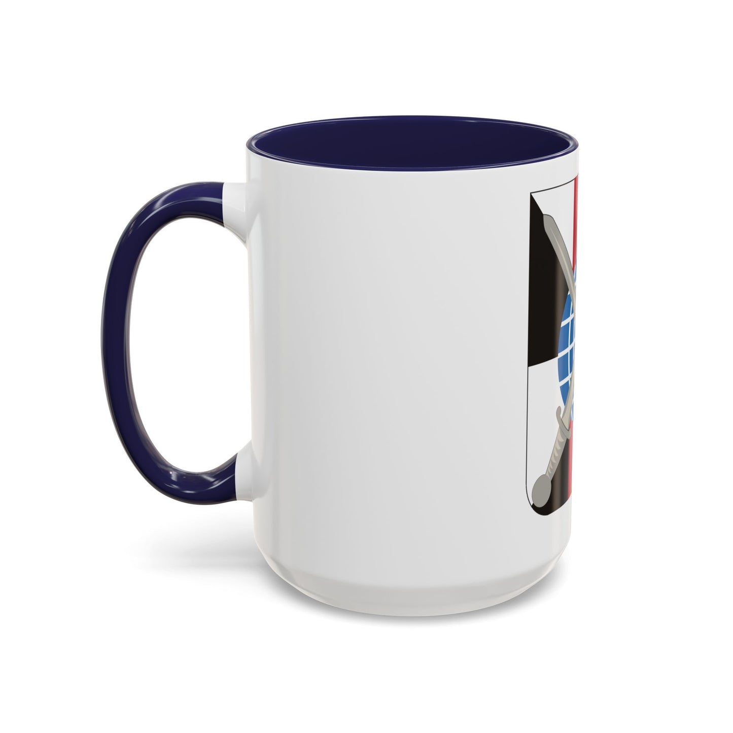 527 Military Intelligence Battalion 2 (U.S. Army) Accent Coffee Mug