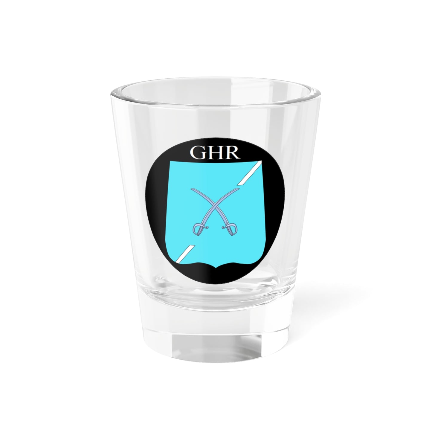 GHR Shield 3 (Denmark) (Coat of Arms) Shot Glass 1.5oz