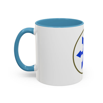 XXXIII Corps (U.S. Army) Accent Coffee Mug