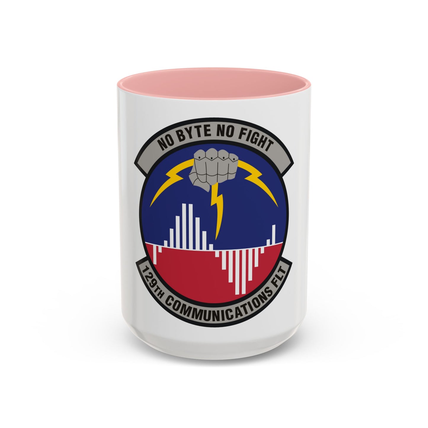 129th Communications Flight (U.S. Air Force) Accent Coffee Mug