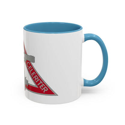 69 Engineer Company (U.S. Army) Accent Coffee Mug