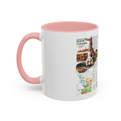 Canada - British Columbia 2 (1992) (Map) Accent Coffee Mug