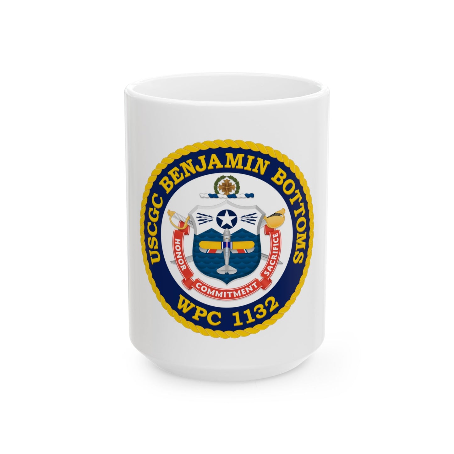 USCGC Benjamin Bottoms WPC 1132 (U.S. Coast Guard) White Coffee Mug