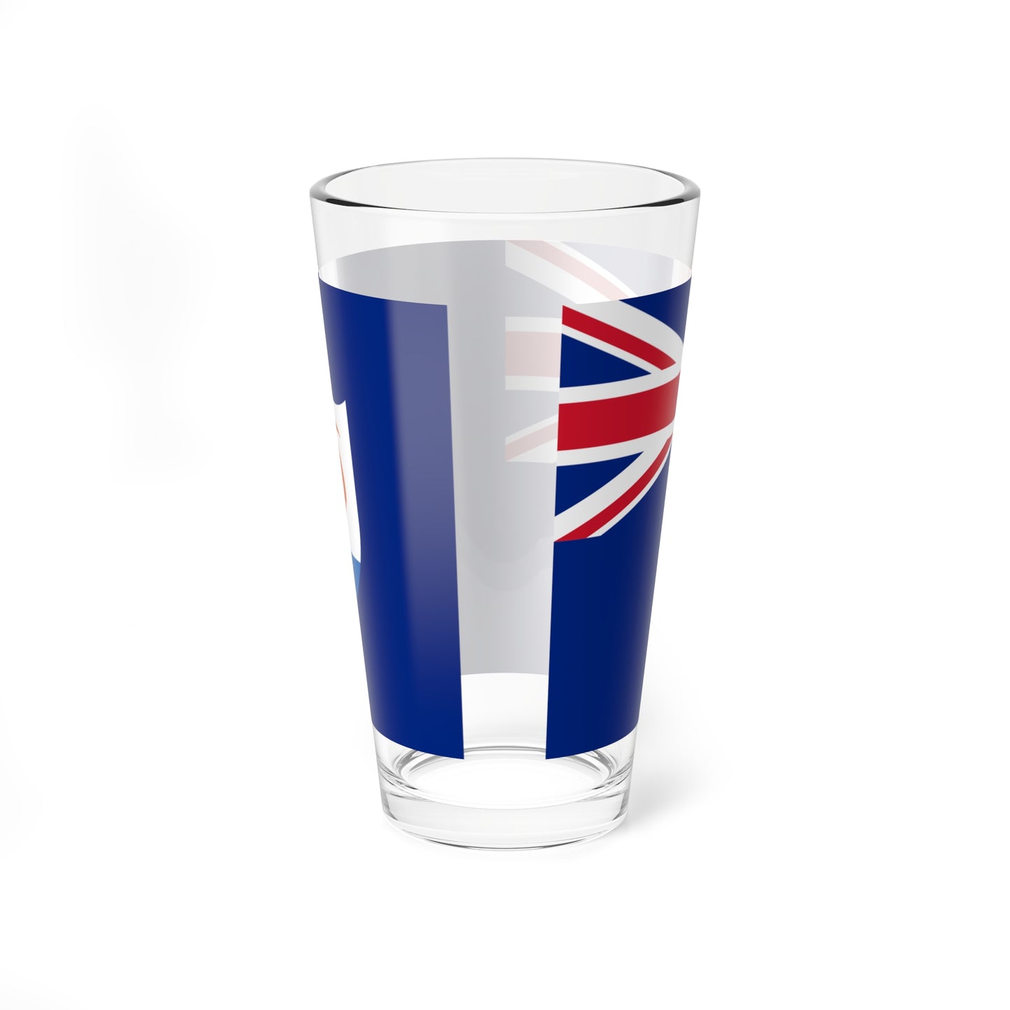 Flag of Anguilla varient (United Kingdom) Pint Glass 16oz
