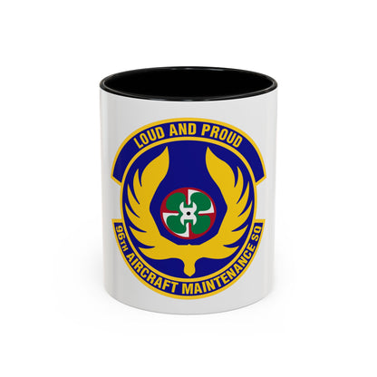 96th Aircraft Maintenance Squadron (U.S. Air Force) Accent Coffee Mug