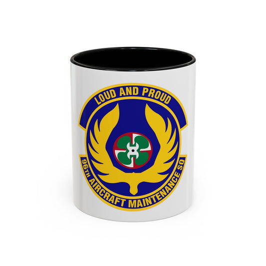 96th Aircraft Maintenance Squadron (U.S. Air Force) Accent Coffee Mug