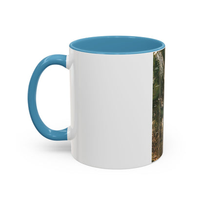 North America - Above the Rockies Through Digital Eyes (1995) (Map) Accent Coffee Mug