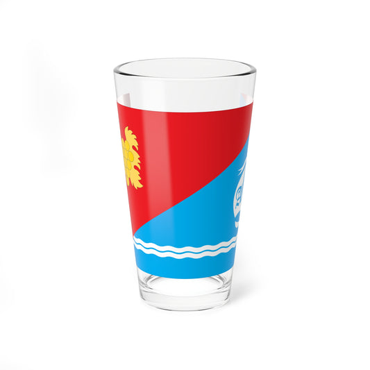 Flag of Andreyevka Sevastopol (Russia) Pint Glass 16oz