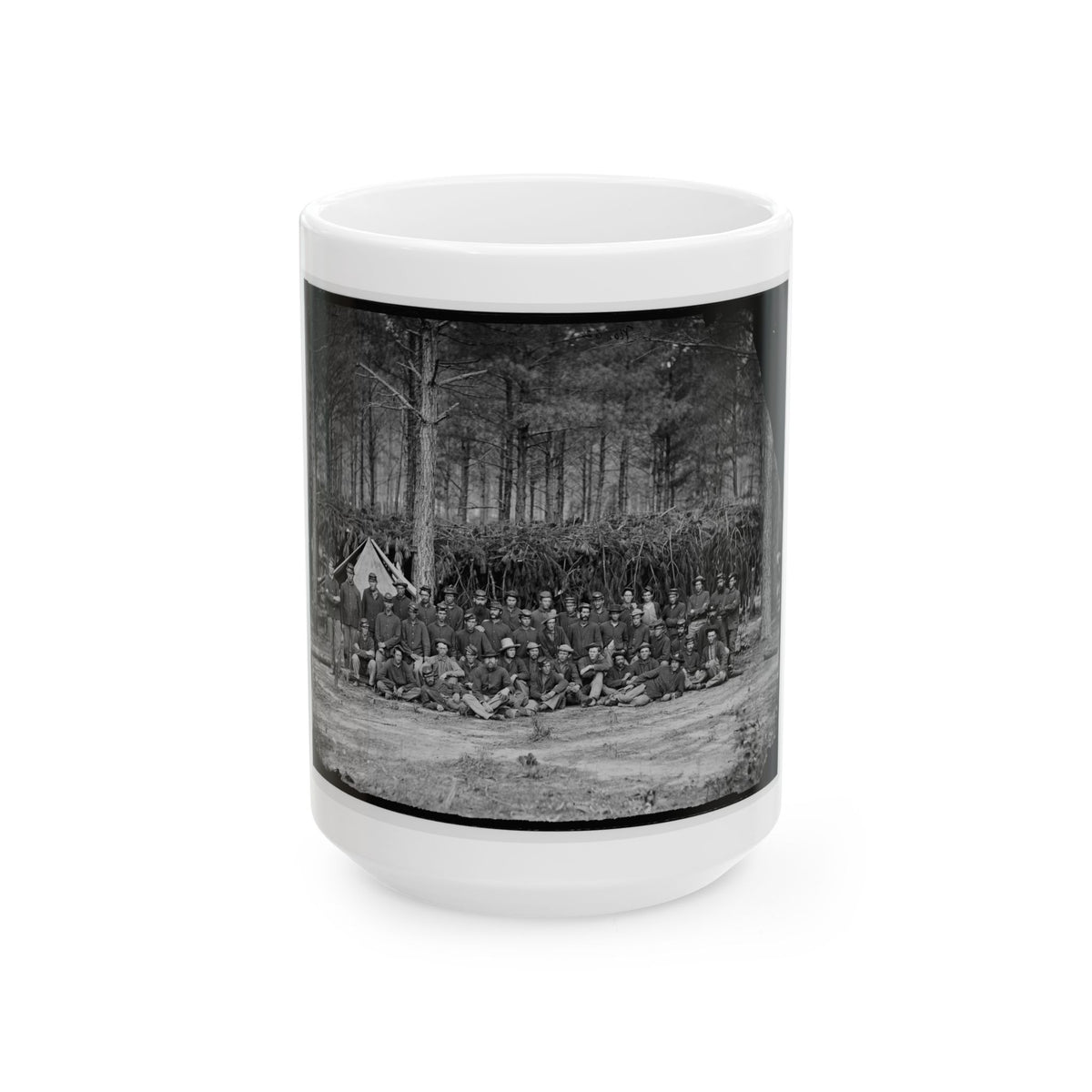 Petersburg, Va. Company A, U.S. Engineer Battalion (U.S. Civil War) White Coffee Mug