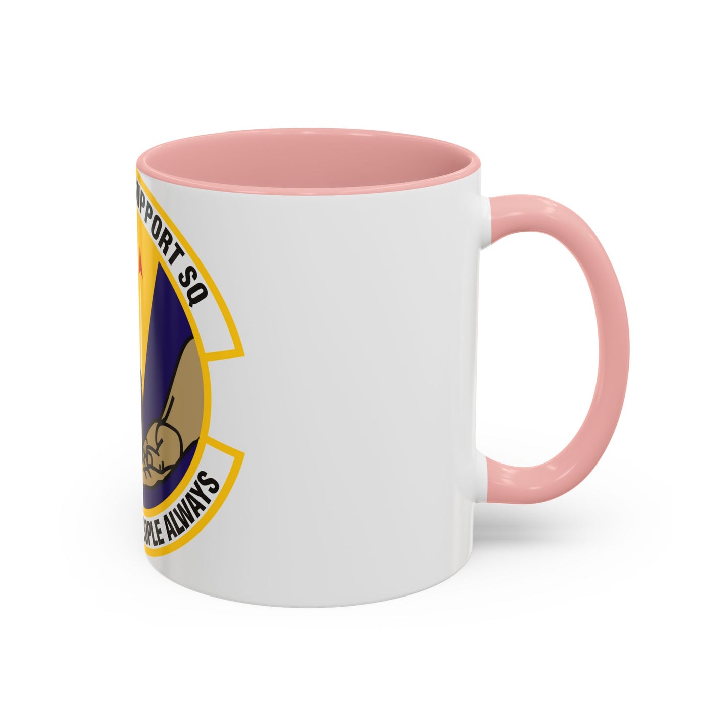 88th Mission Support Squadron (U.S. Air Force) Accent Coffee Mug