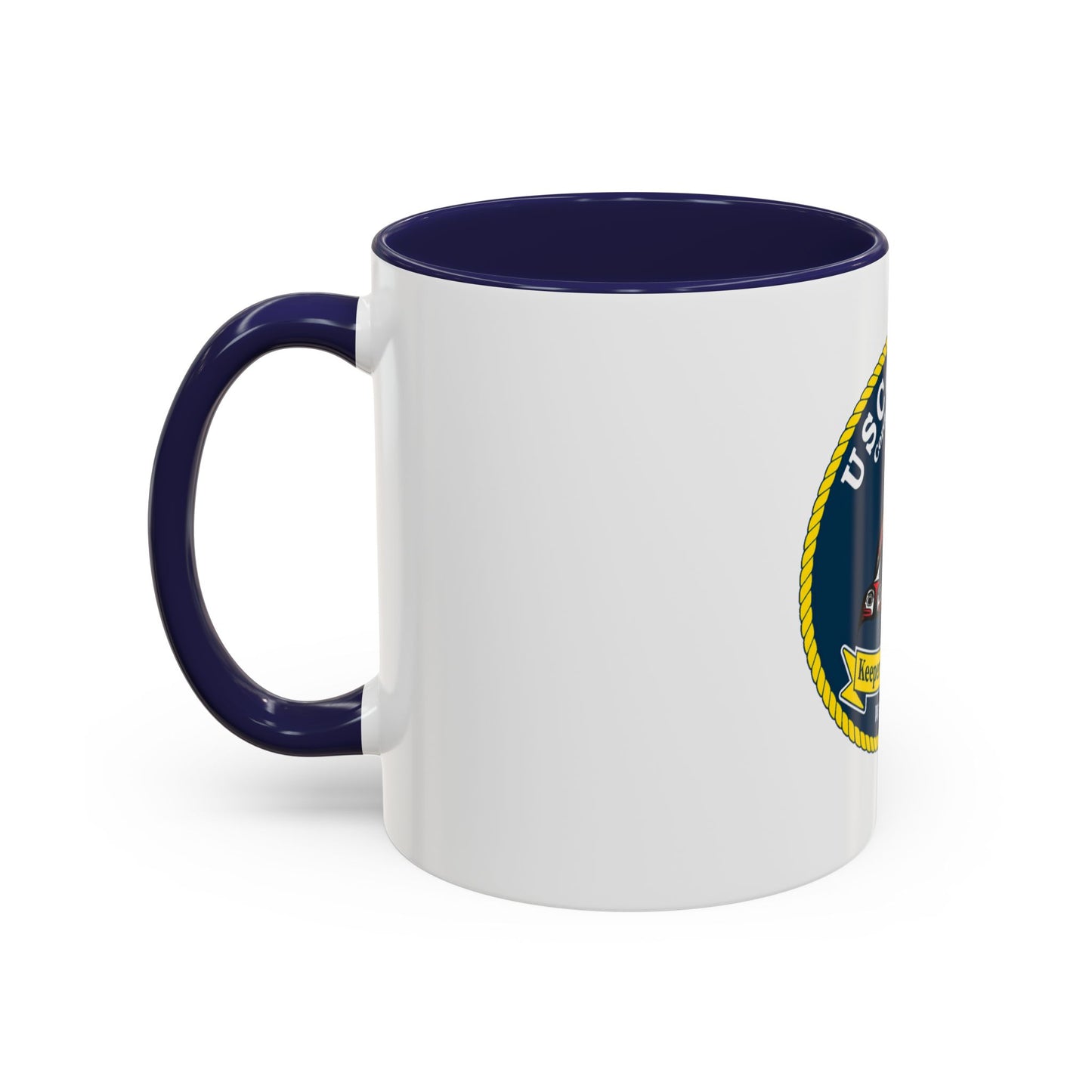 USCG FIR WLB 213 (U.S. Coast Guard) Accent Coffee Mug