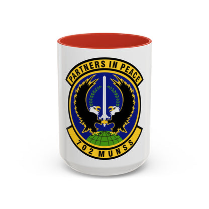 702d Munitions Support Squadron (U.S. Air Force) Accent Coffee Mug
