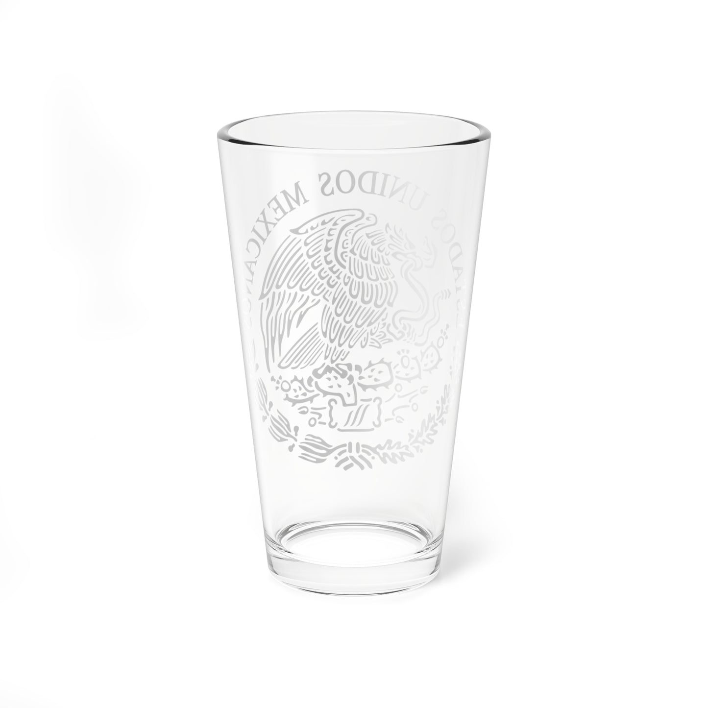 Seal of the Government of Mexico linear (Mexico) (Coat of Arms) Pint Glass 16oz