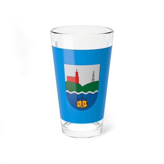 Flag of Ercsi (Hungary) Pint Glass 16oz