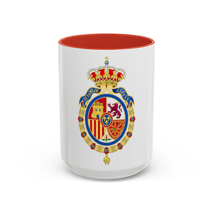 Coat of Arms of the Senate of Spain - Accent Coffee Mug