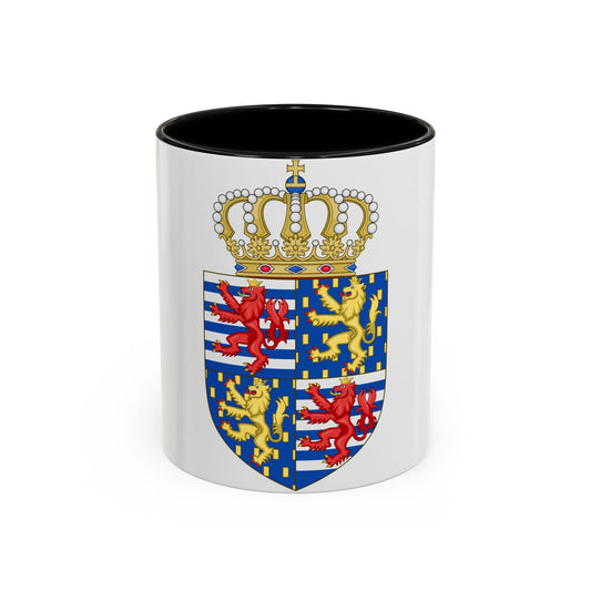 Lesser coat of arms of the Grand Duke of Luxembourg (2000) - Accent Coffee Mug