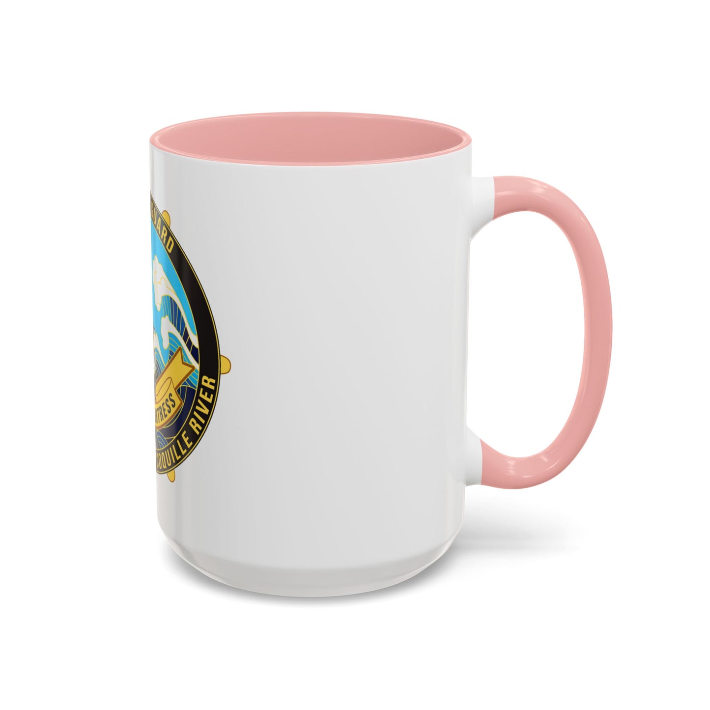 USCG Station Coos Bay (U.S. Coast Guard) Accent Coffee Mug