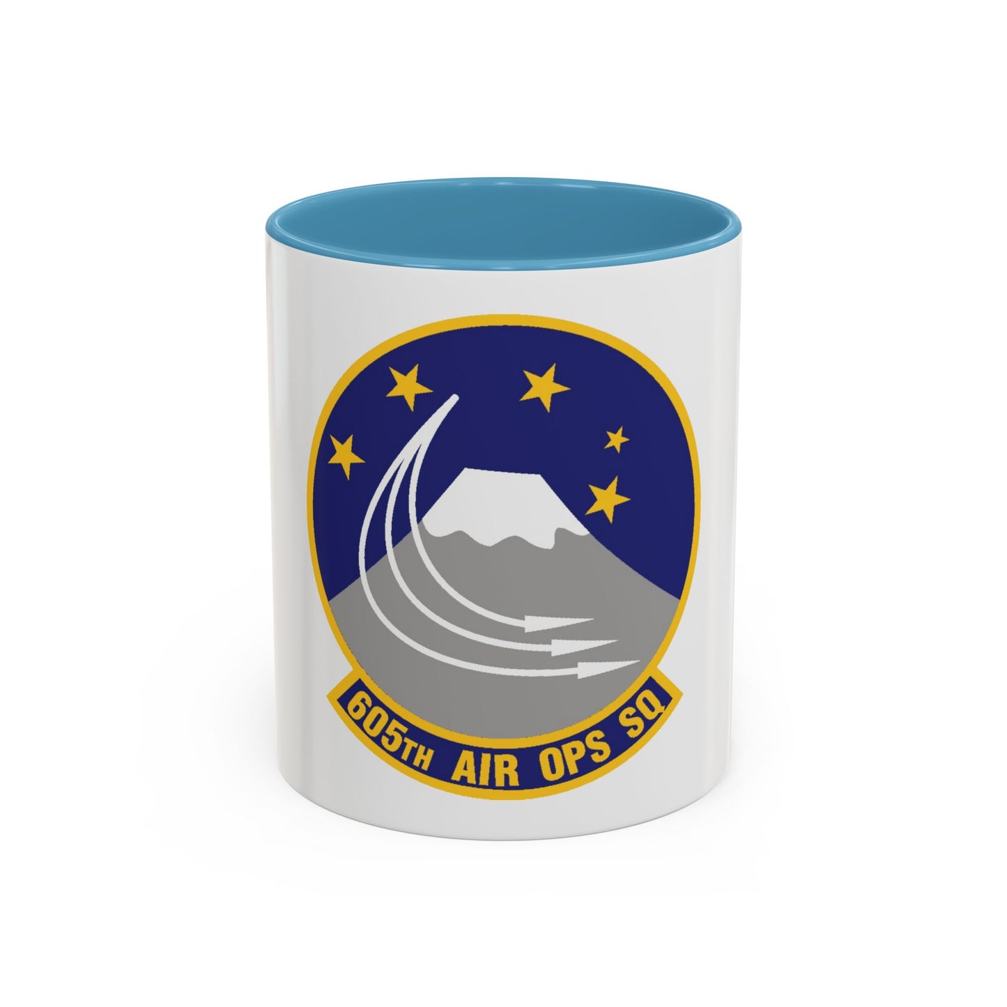 605th Air Operations Squadron (U.S. Air Force) Accent Coffee Mug