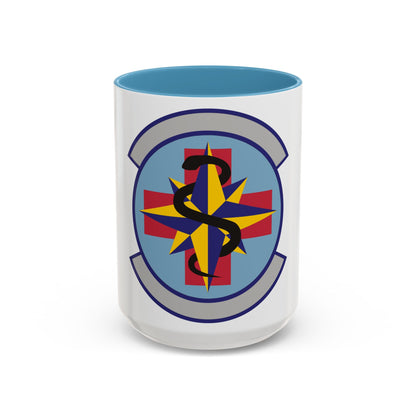 6 Healthcare Operations Squadron AMC (U.S. Air Force) Accent Coffee Mug