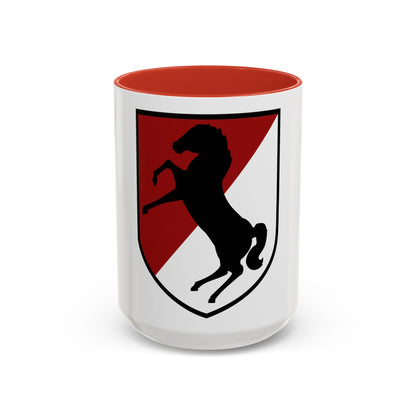 11th Armored Cavalry Regiment (U.S. Army) Accent Coffee Mug