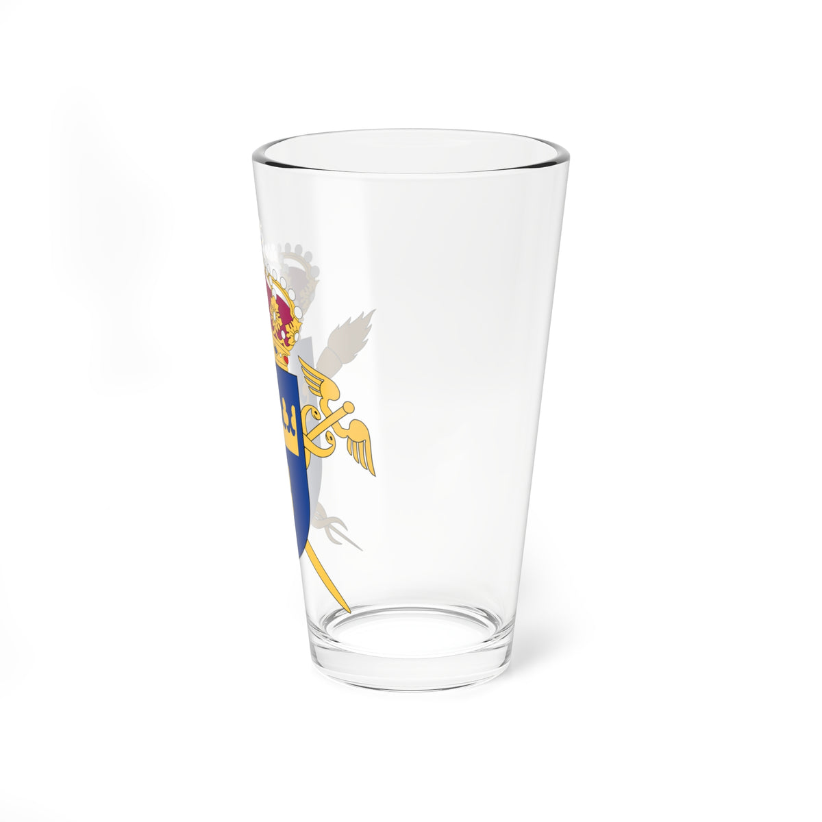 Patent- och registreringsverket vapen (Sweden) (Coat of Arms) Pint Glass 16oz