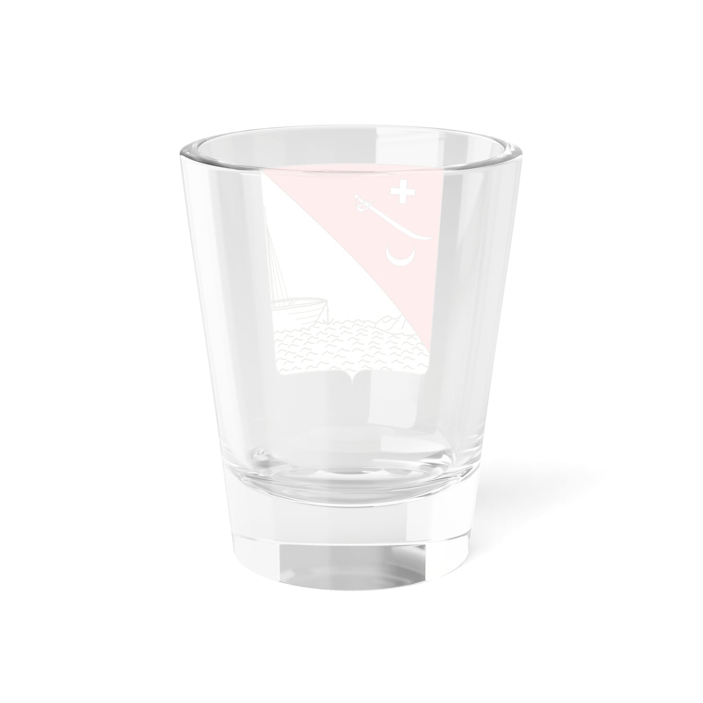 Coat of arms of Ismail County Bessarabia Guberniya (Russia) (Coat of Arms) Shot Glass 1.5oz