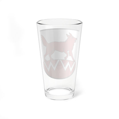 Wolfwil-blason (Switzerland) (Coat of Arms) Pint Glass 16oz