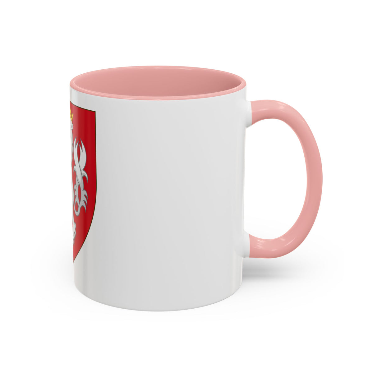 Coat of arms of the House of Luxembourg-Bohemia - Accent Coffee Mug
